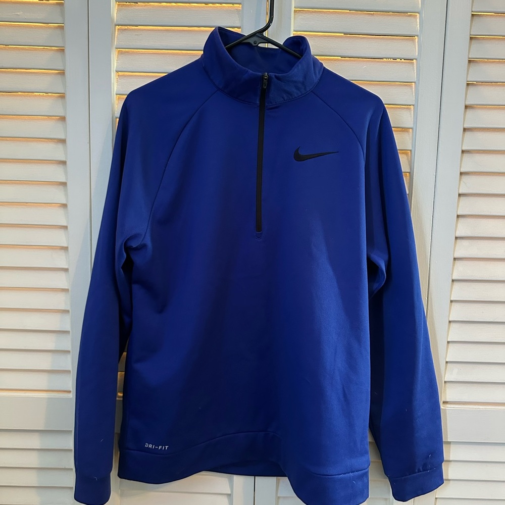 Nike Men's Performance Jacket in Blue and Black